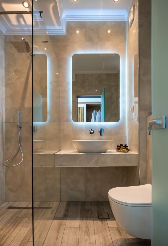Backlit Mirror and Smart Lighting System